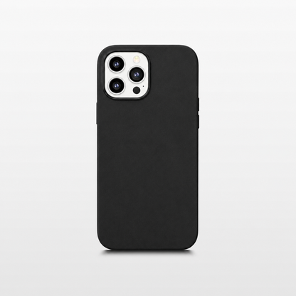 Leather iPhone Case | Black