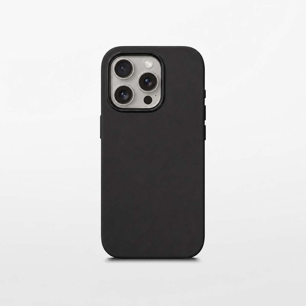 Leather iPhone Case | Black