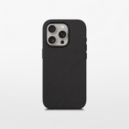 Leather iPhone Case | Black