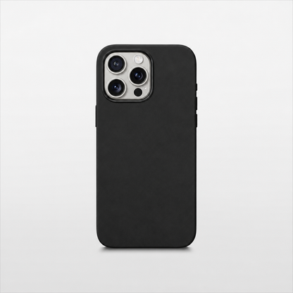 Leather iPhone Case | Black