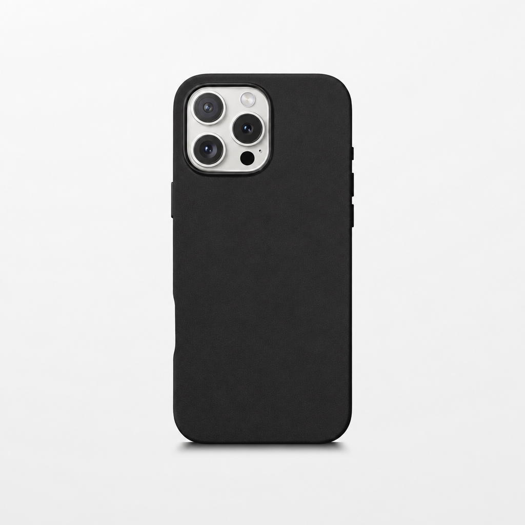 Leather iPhone Case | Black