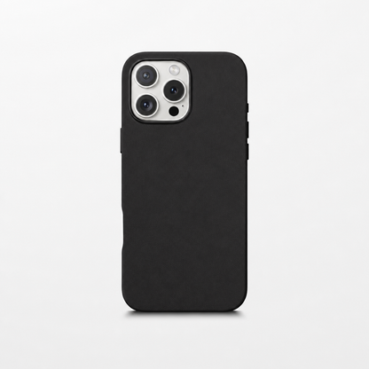 Leather iPhone Case | Black