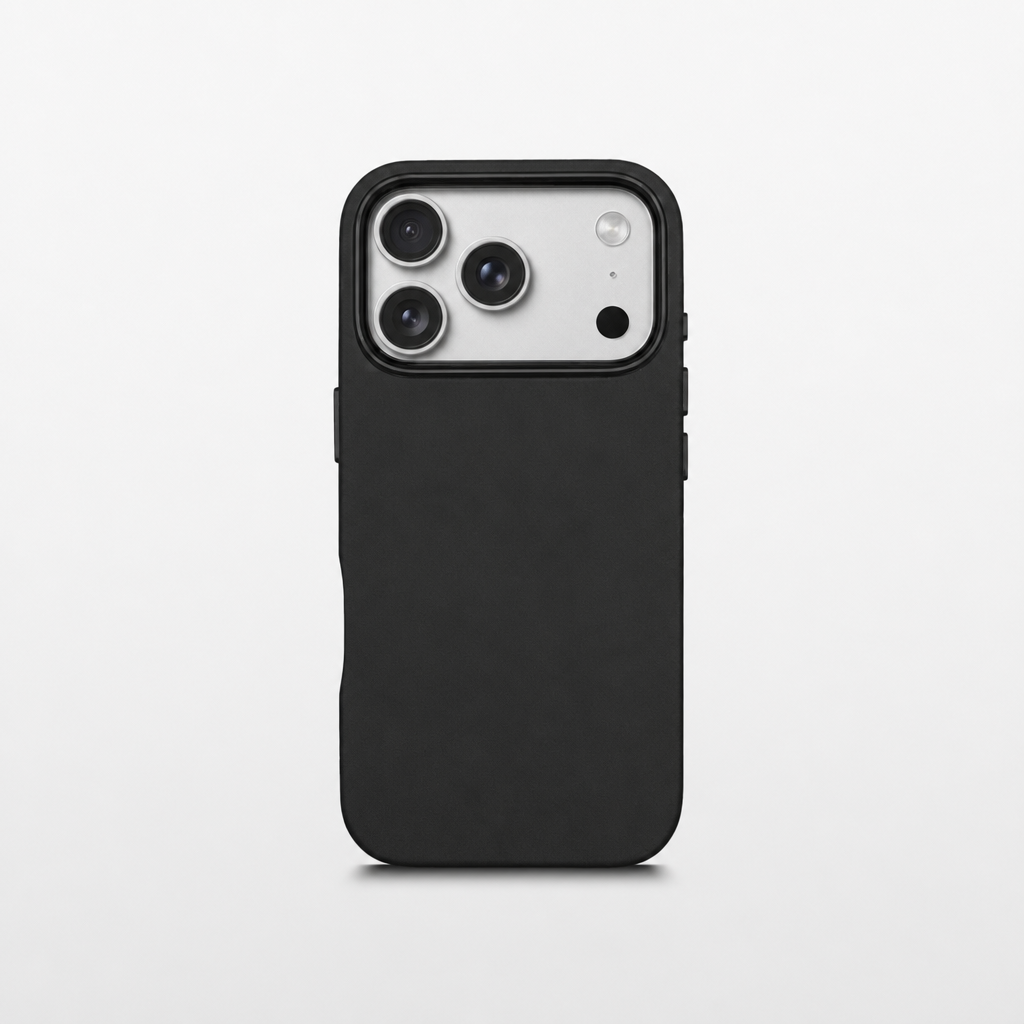 Leather iPhone Case | Black