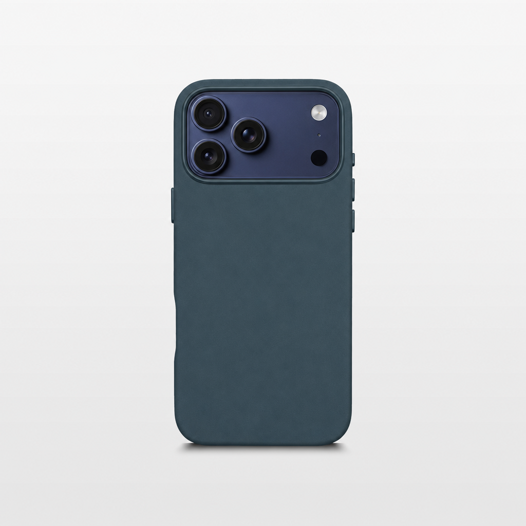 Leather iPhone Case | Navy