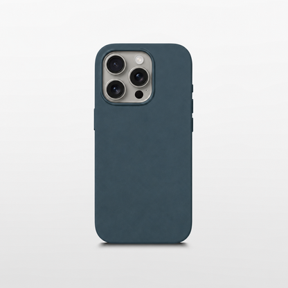 Leather iPhone Case | Navy
