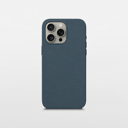 Leather iPhone Case | Navy