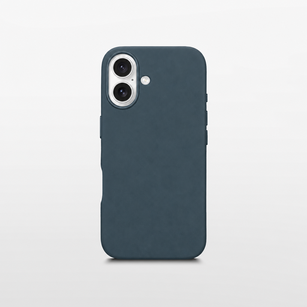 Leather iPhone Case | Navy