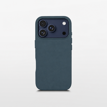 Leather iPhone Case | Navy