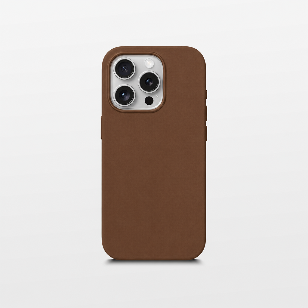 Leather iPhone Case | Brown