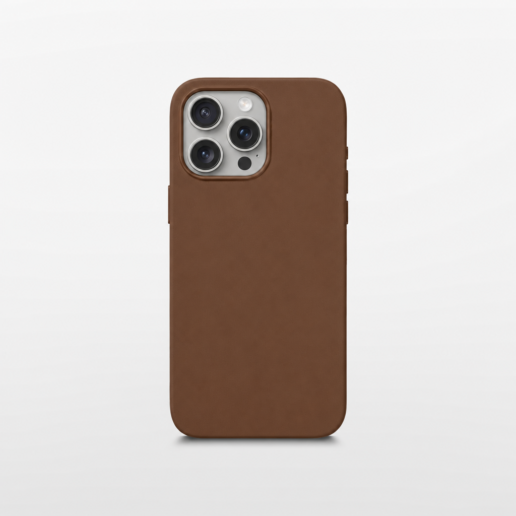Leather iPhone Case | Brown