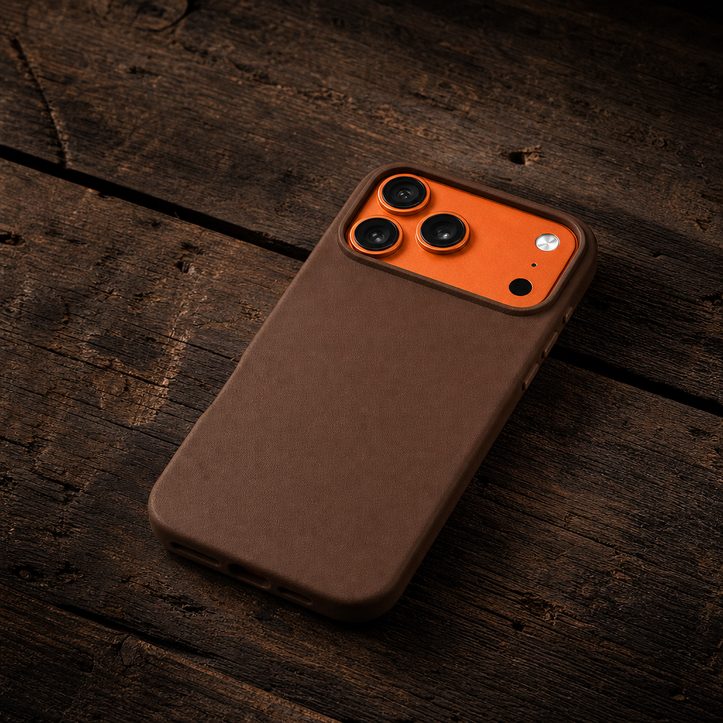 Leather iPhone Case | Brown