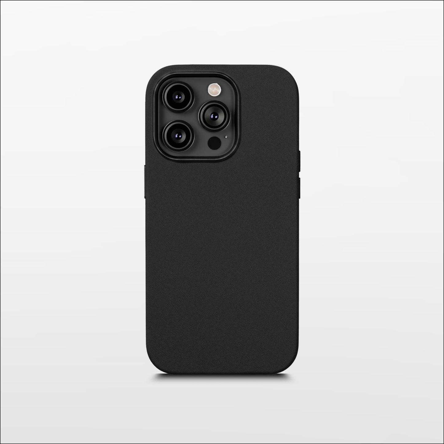 Leather iPhone Case | Black