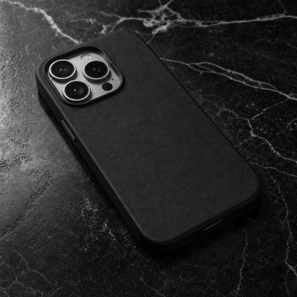 Leather iPhone Case | Black