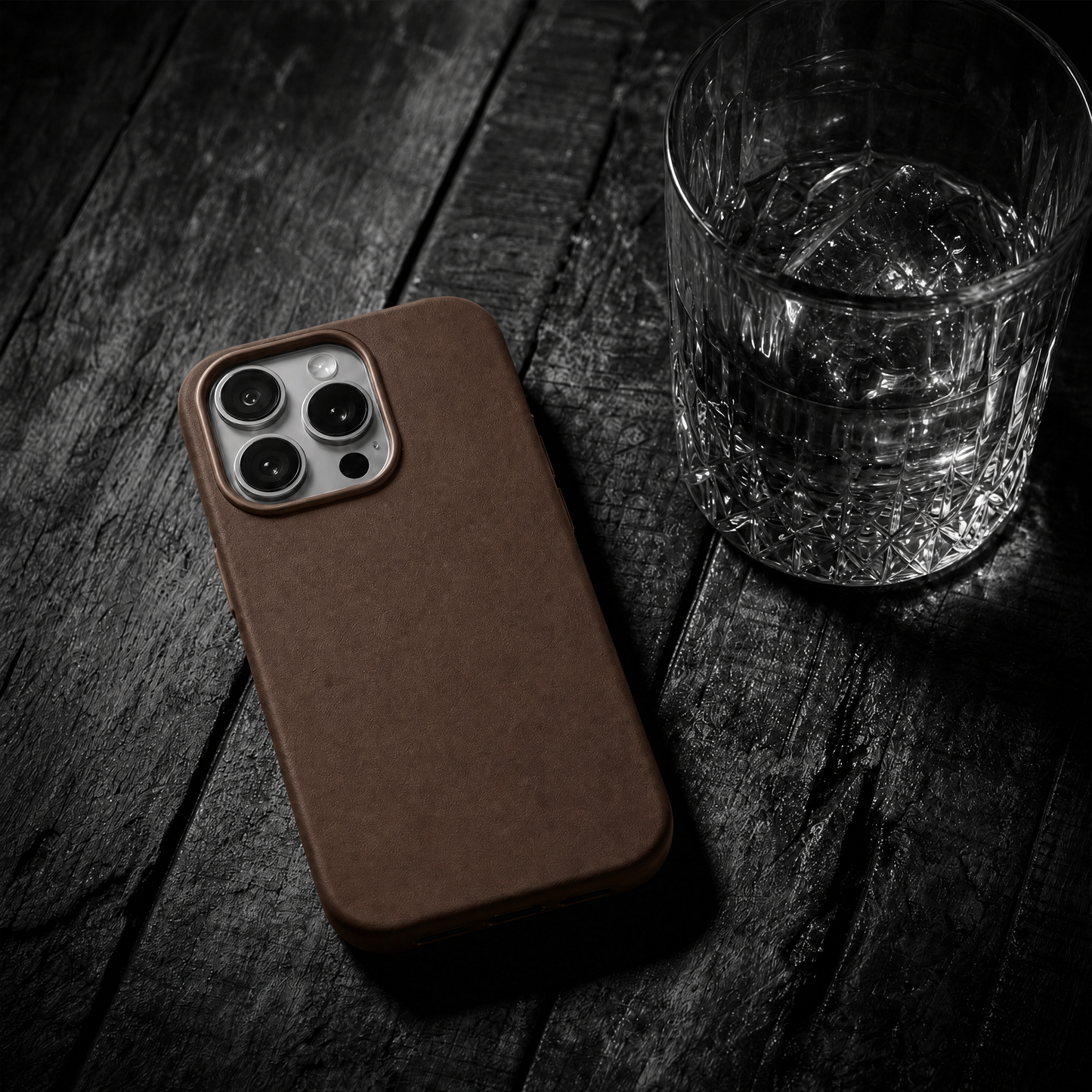 Leather iPhone Case | Brown