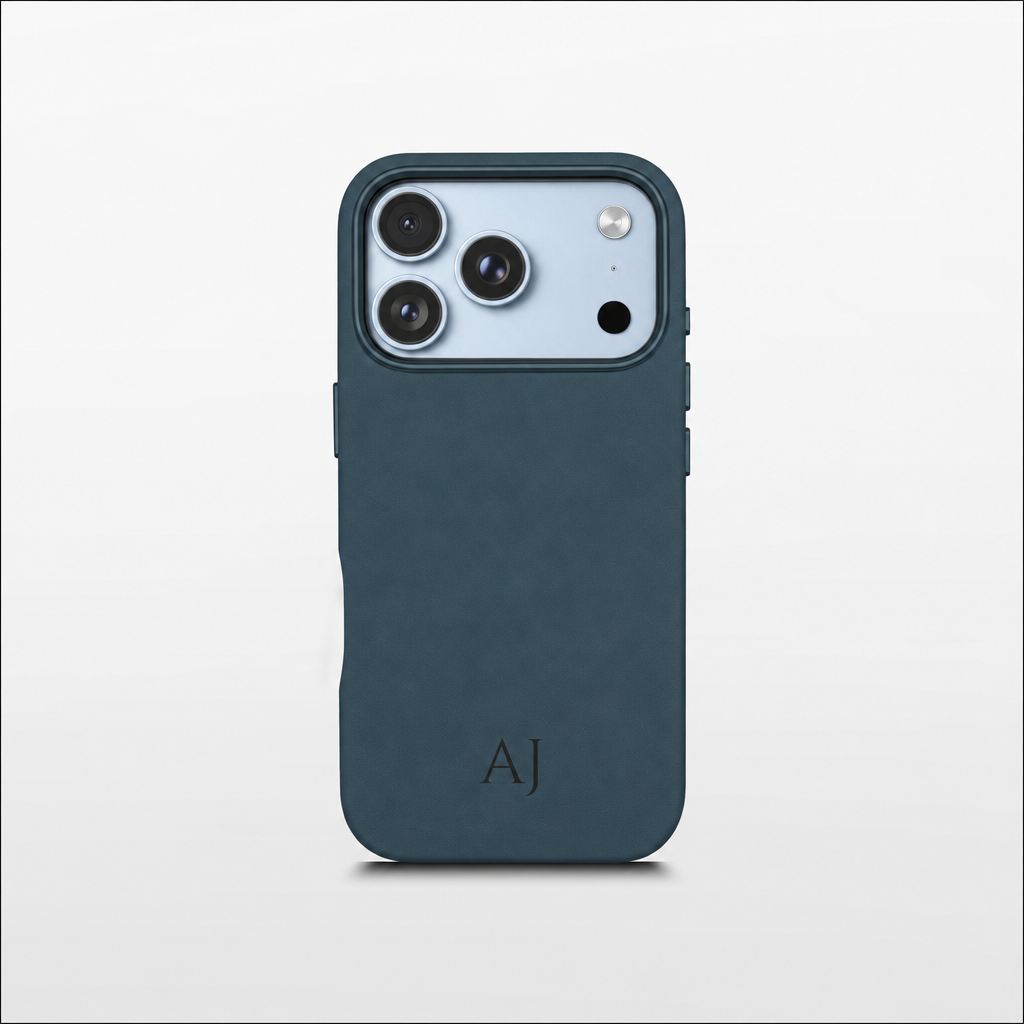 Navy Forge iPhone Case | Personalized Initials