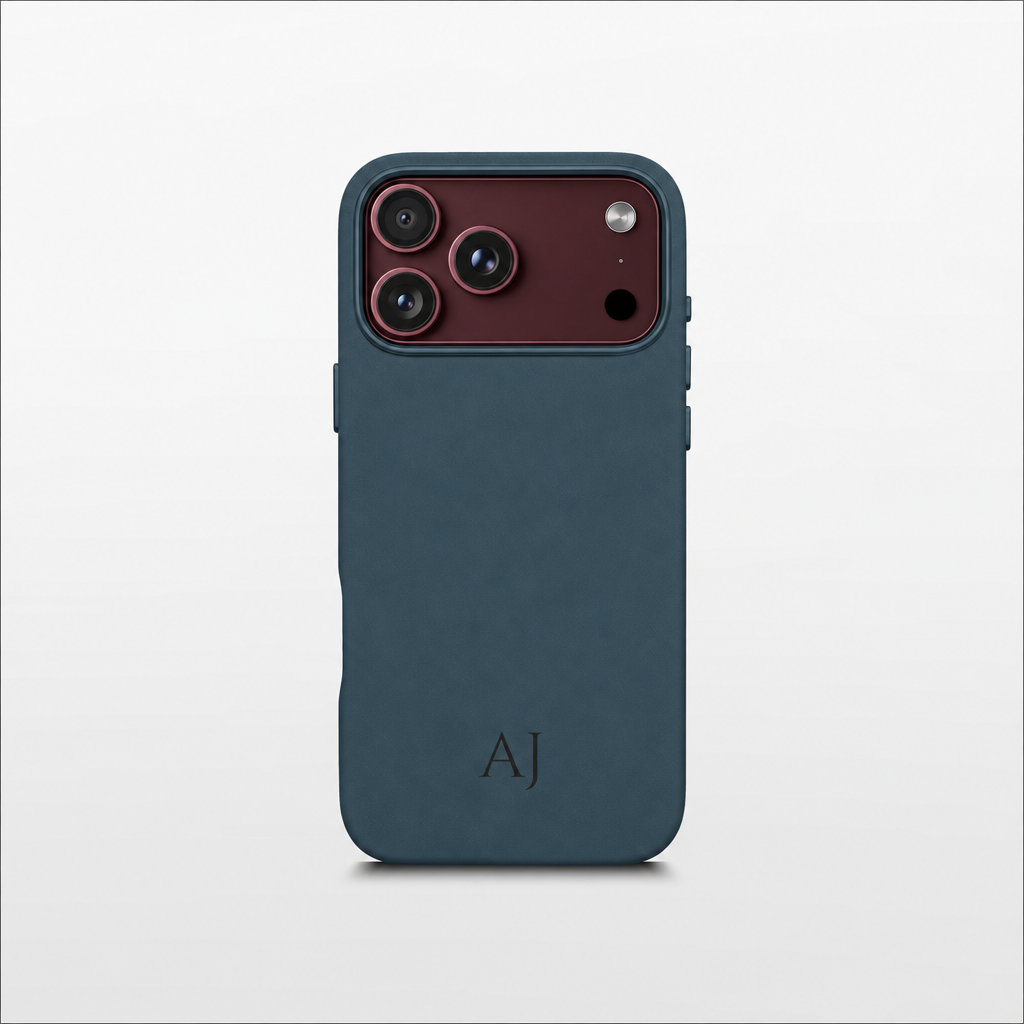 Navy Forge iPhone Case | Personalized Initials