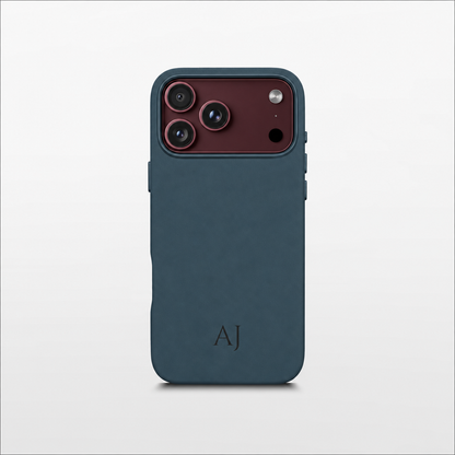 Navy Forge iPhone Case | Personalized Initials