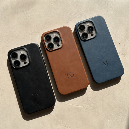 Brown Forge iPhone Case | Personalized Initials