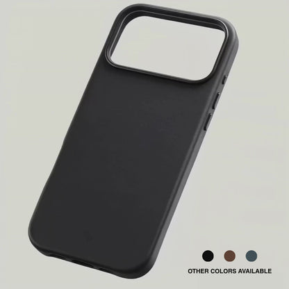Navy Leather iPhone Case | Personalized Initials